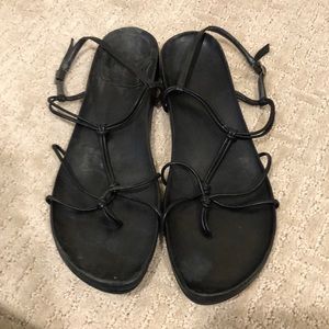 Stuart weitzman gladiator sandals.